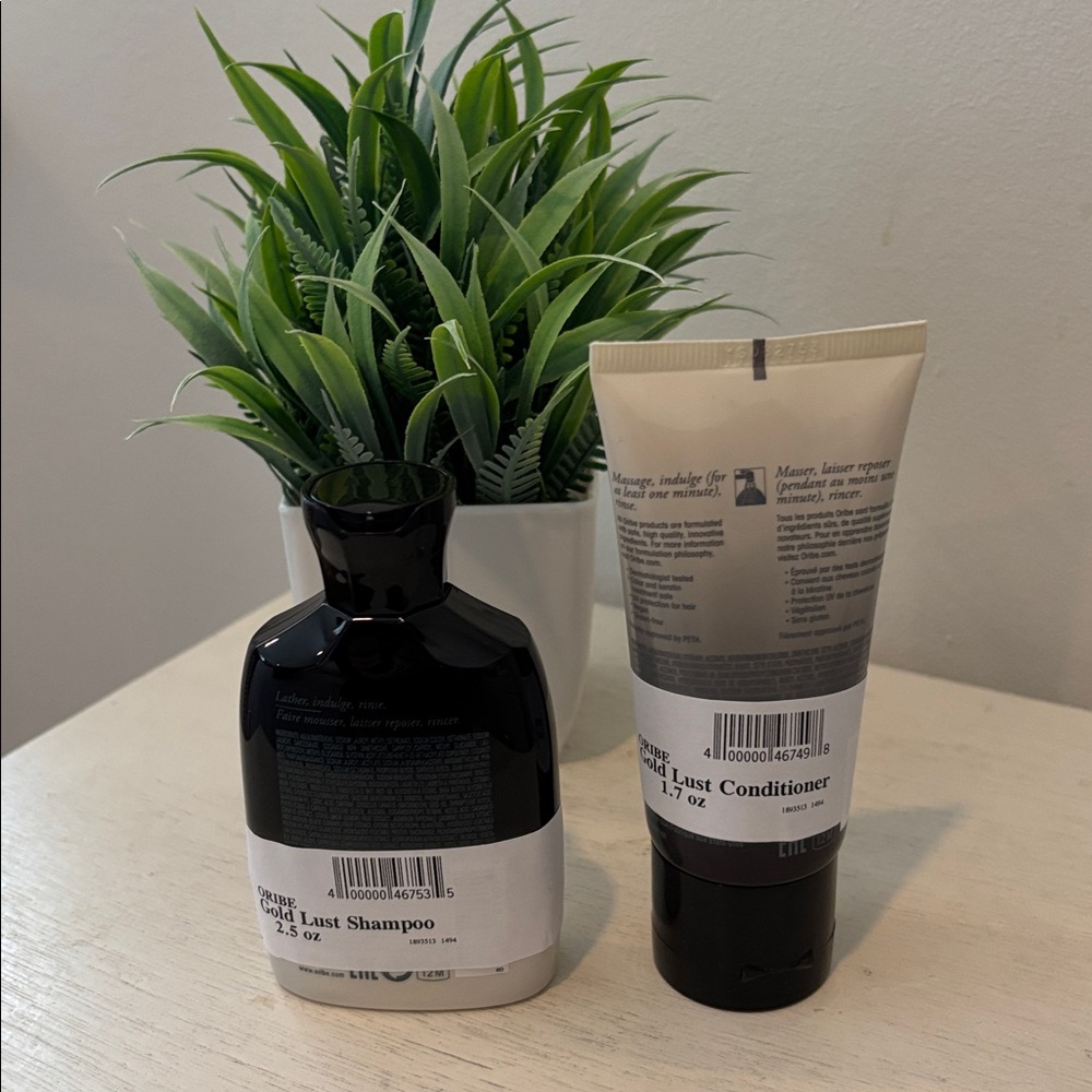 Oribe Gold Lust Travel-Size Hair Care Duo Shampoo & Conditioner - Picture 4 of 6